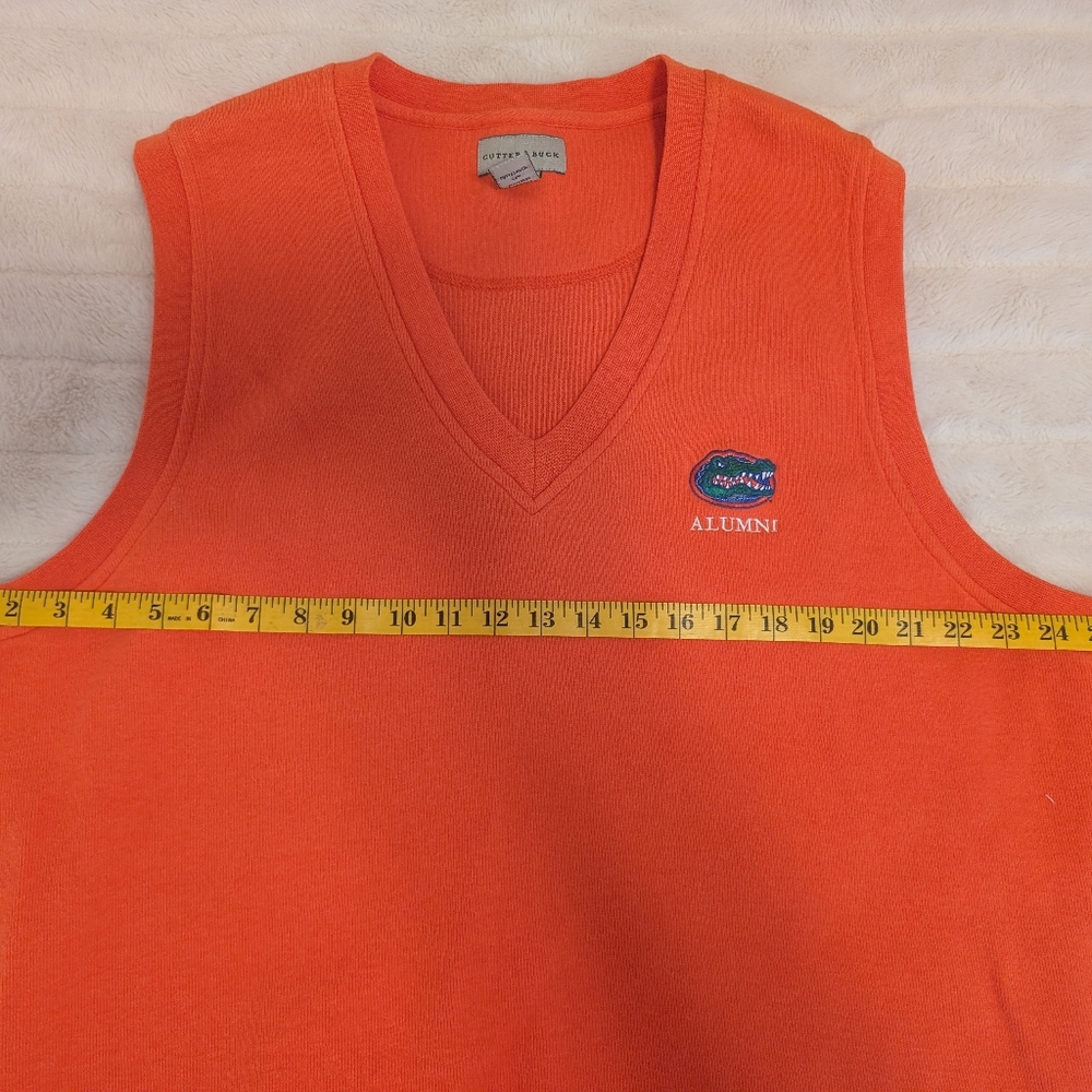 Florida Gators Men's V-Neck Embroidered Sweater Vest Size XL - Picture 6 of 10